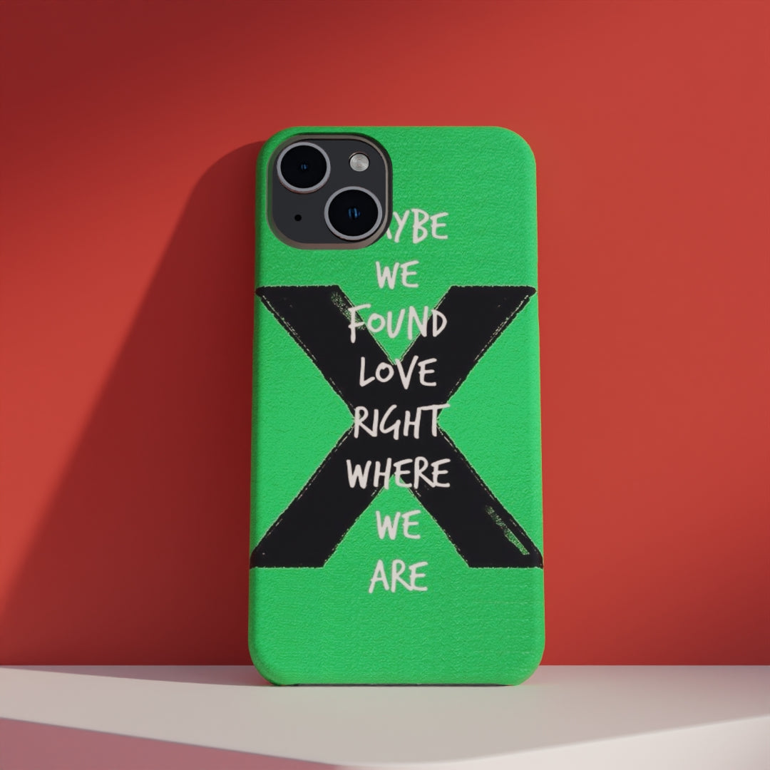 Found Love - Teddy Matte Finished Phone cases