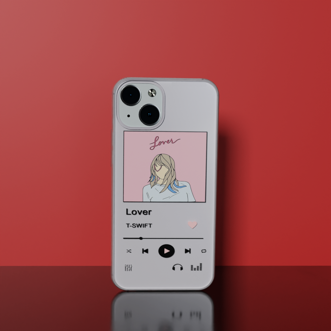 Lover - Soft Transparent Silicon Case