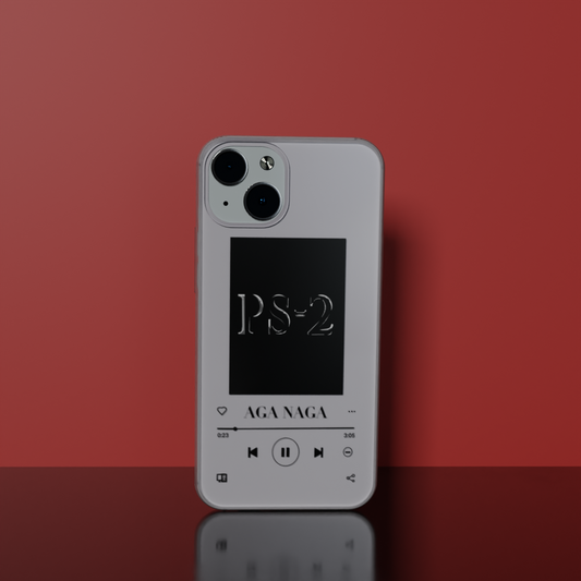 Aaga Naga Playlist - Soft Transparent Silicon Case