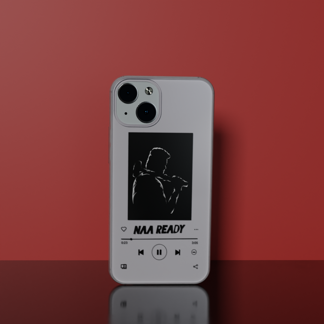 Naa Ready Playlist - Soft Transparent Silicon Case