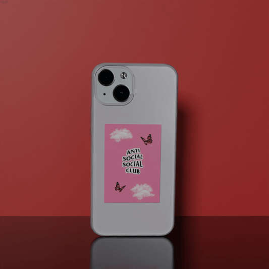 Anti Social Club - Soft Transparent Silicon Case