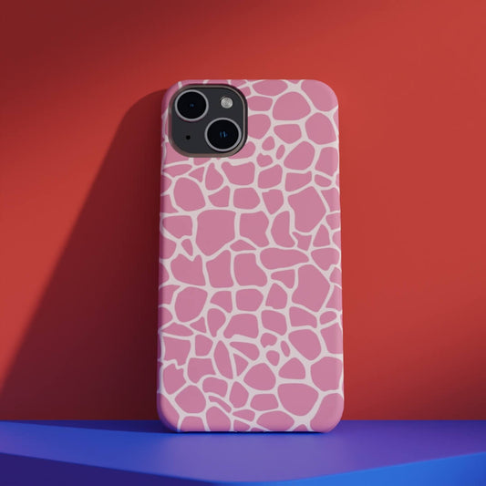 Pink skin patterned- Matte Finished Phone cases