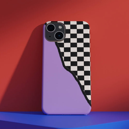 Purple chess- Matte Finished Phone cases