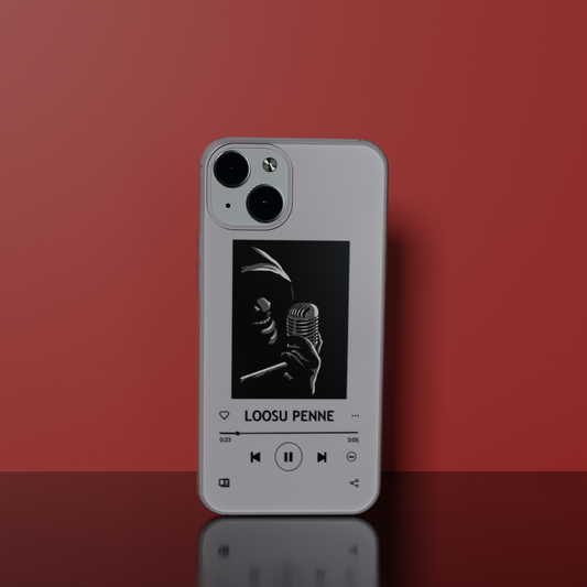 Loosu Penne Playlist - Soft Transparent Silicon Case