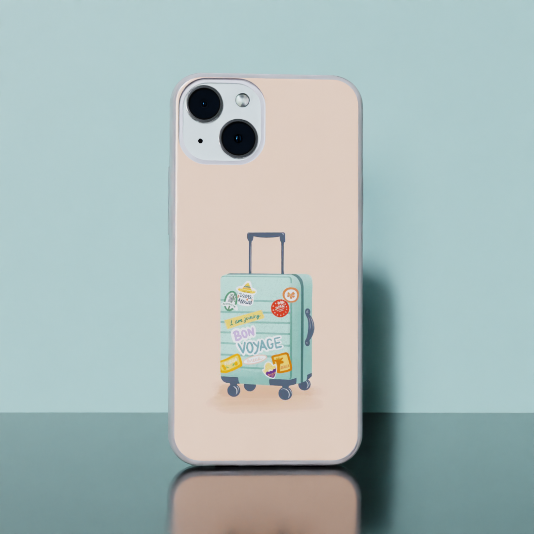 Bon Voyage  - Soft Transparent Silicon Case