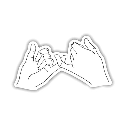 Pinky Promise Sticker