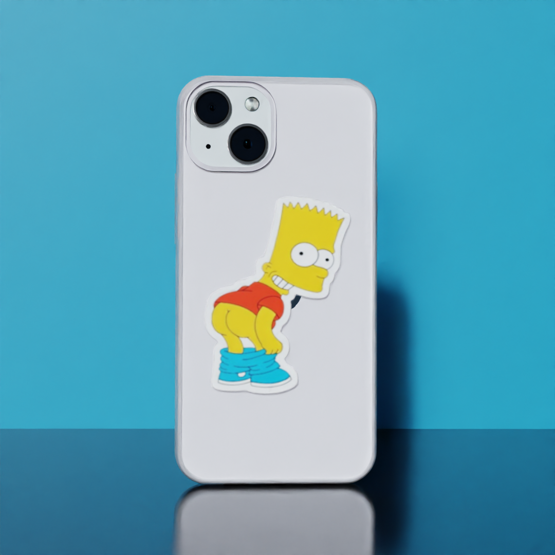 Simpsons Funny - Soft Transparent Silicon Case