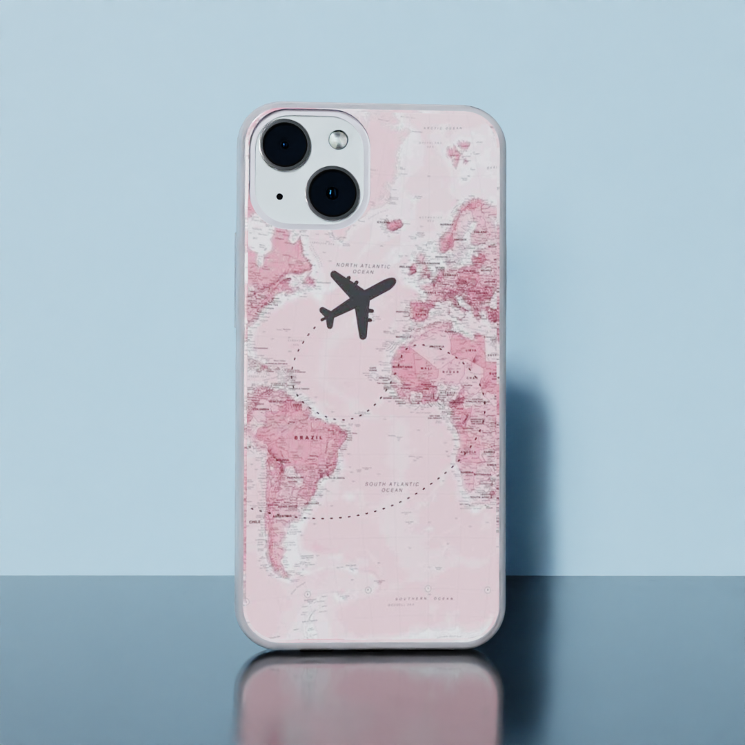 Wings of Wanderlust - Soft Transparent Silicon Case