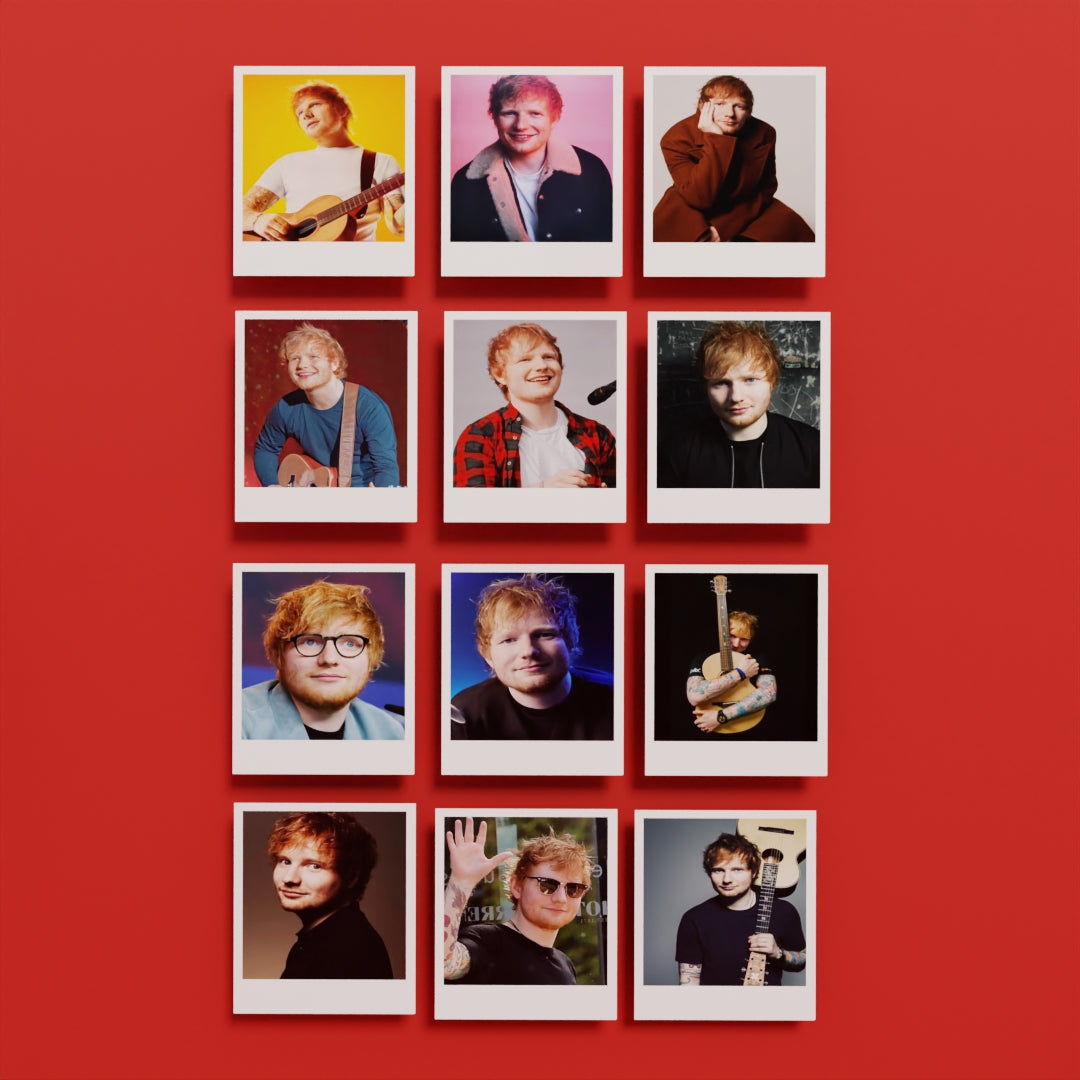 Ed Sheeran Polaroids Pack Of 12