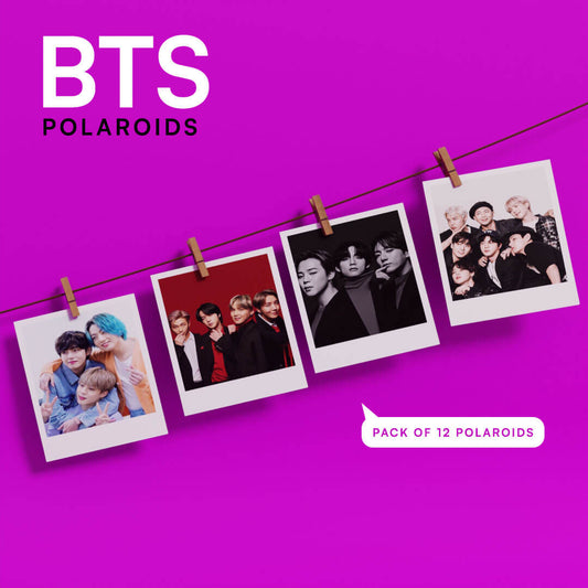 BTS Polaroids Pack Of 12