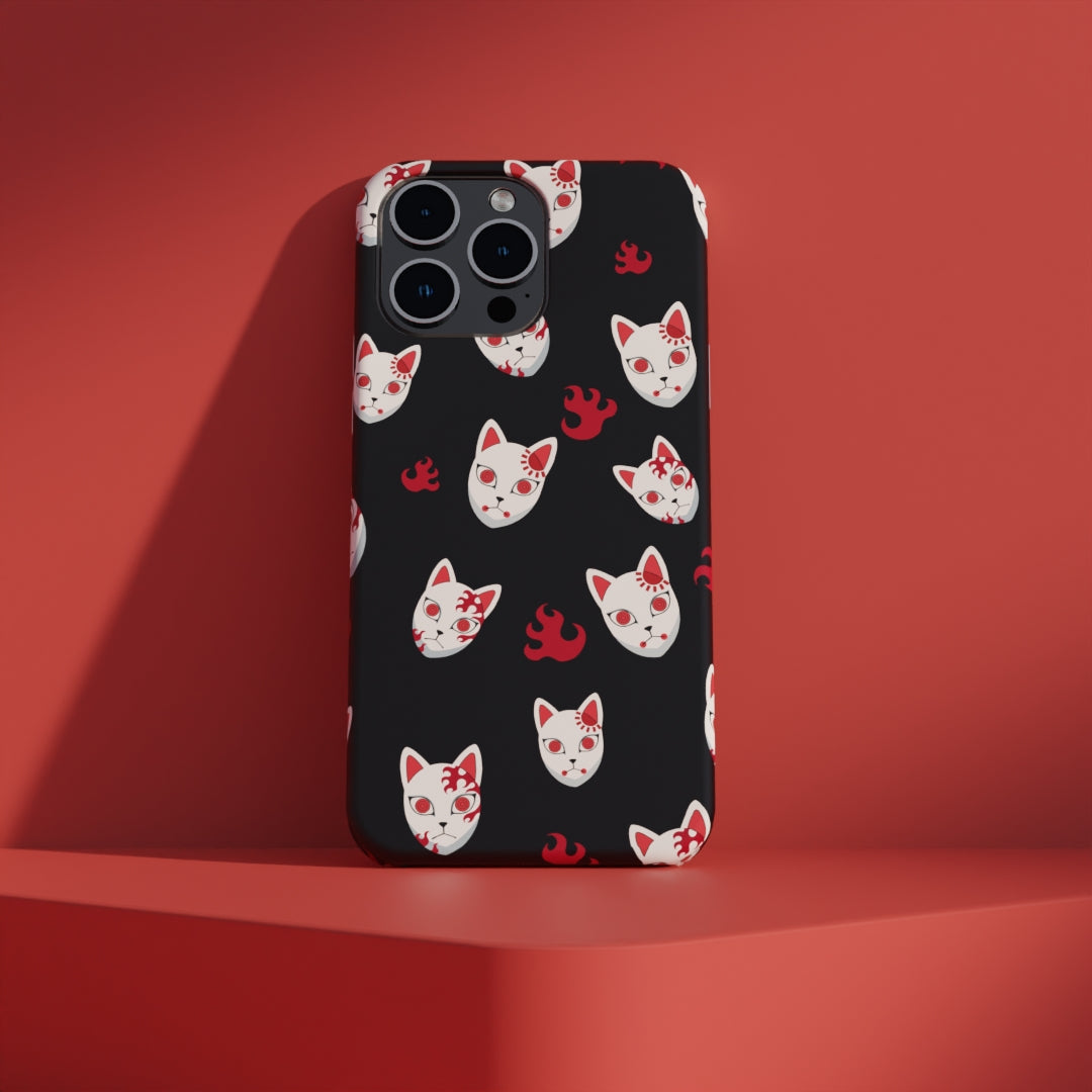 Fox Mask - Matte Finish Hard Case