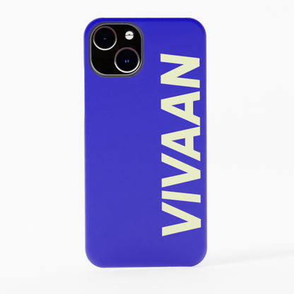 Minimalist Personalized Name Matte Finished Case