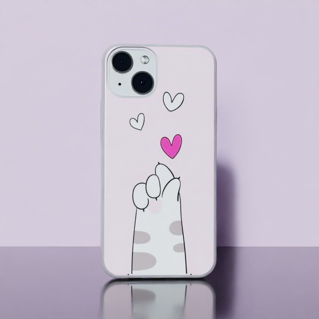 I Purrrple You - Soft Transparent Silicon Case