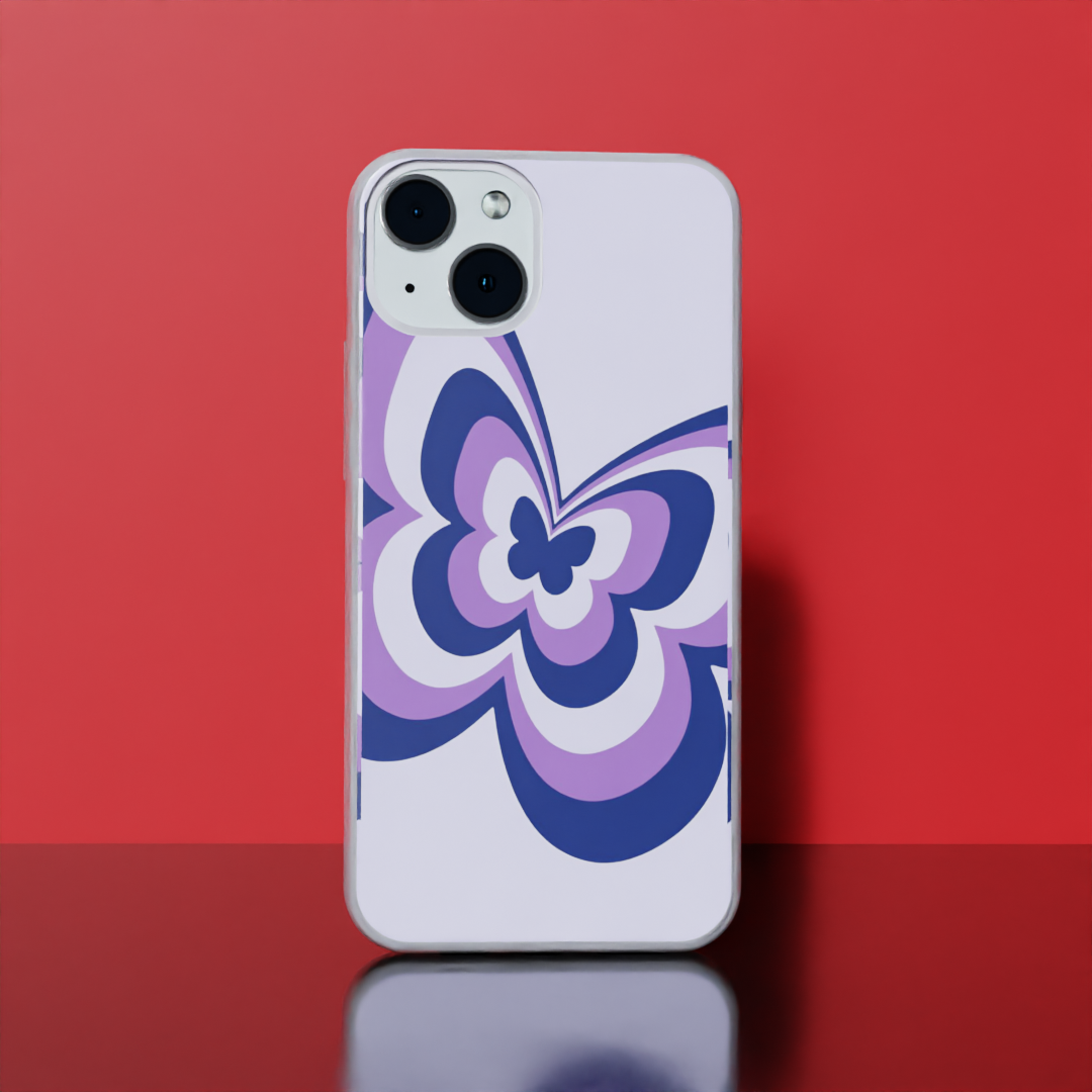 Whispering Wings - Soft Transparent Silicon Case