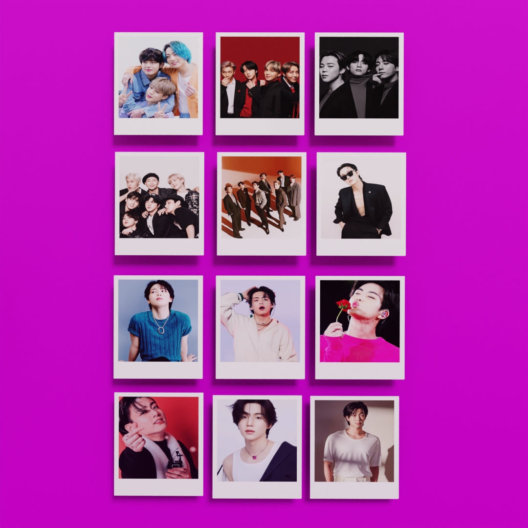 BTS Polaroids Pack Of 12