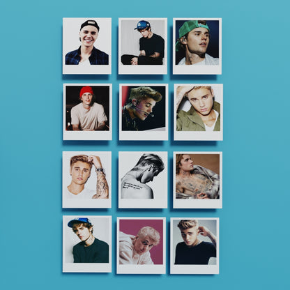 Justin Bieber Polaroids Pack Of 12