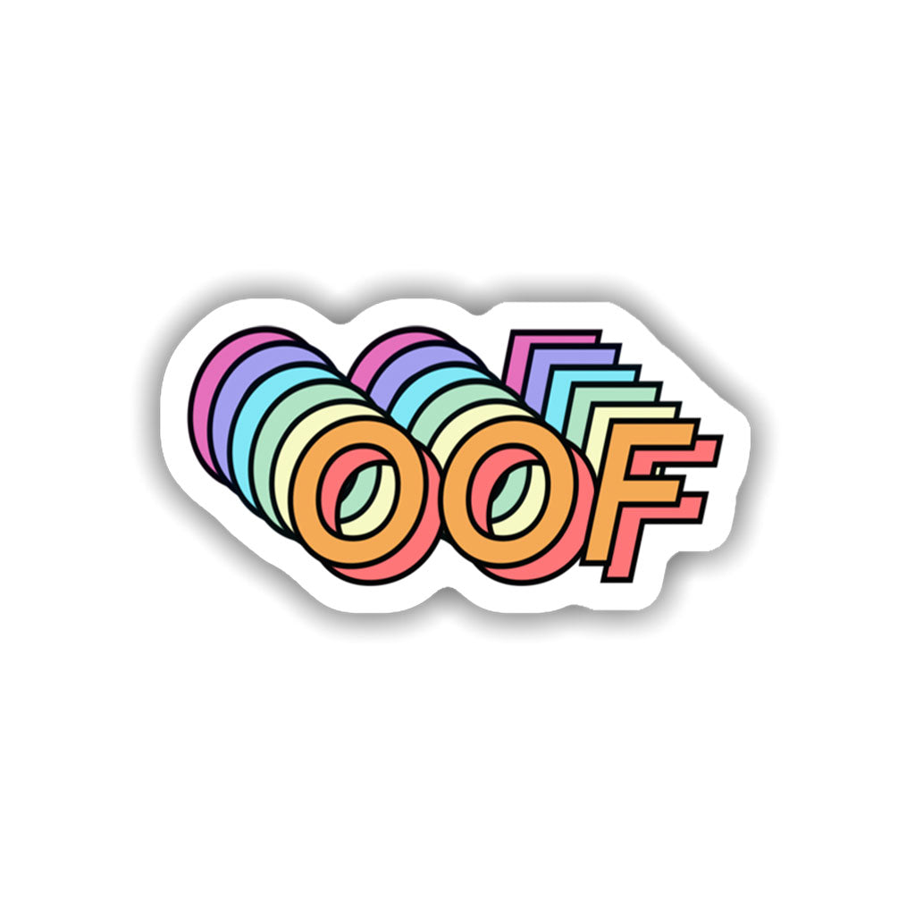 OOF Sticker