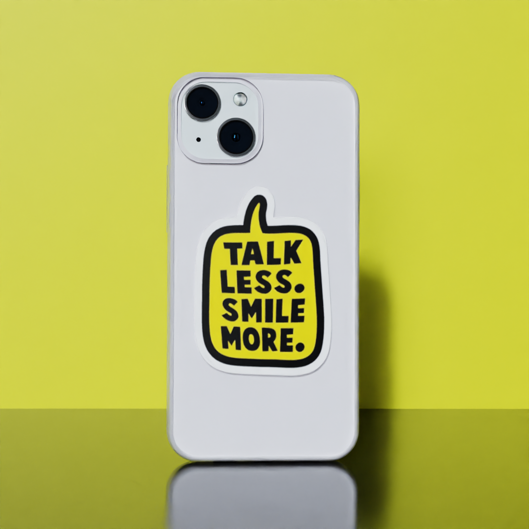 Smile More - Soft Transparent Silicon Case