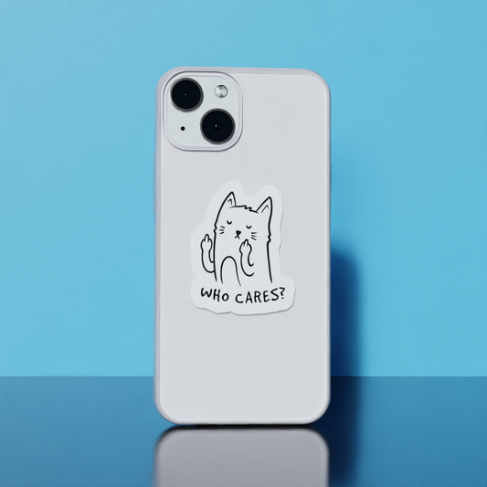 Who Cares? Kitten - Soft Transparent Silicon Case