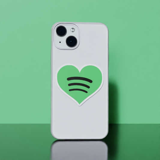 Spotify Love - Soft Transparent Silicon Case