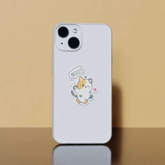 Hello! - Soft Transparent Silicon Case