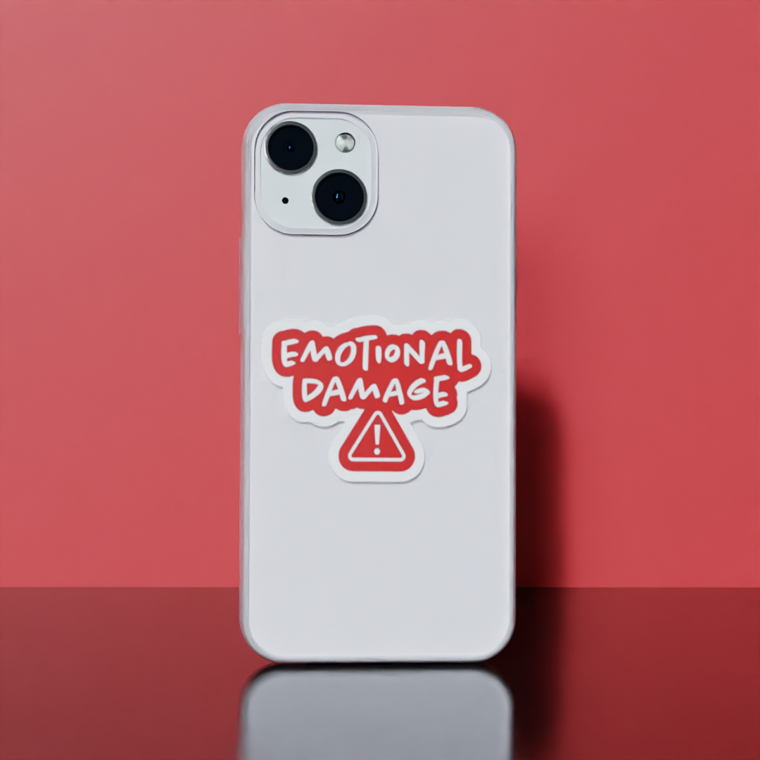 Emotional Damage - Soft Transparent Silicon Case