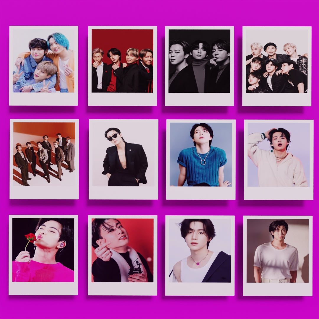 BTS Polaroids Pack Of 12