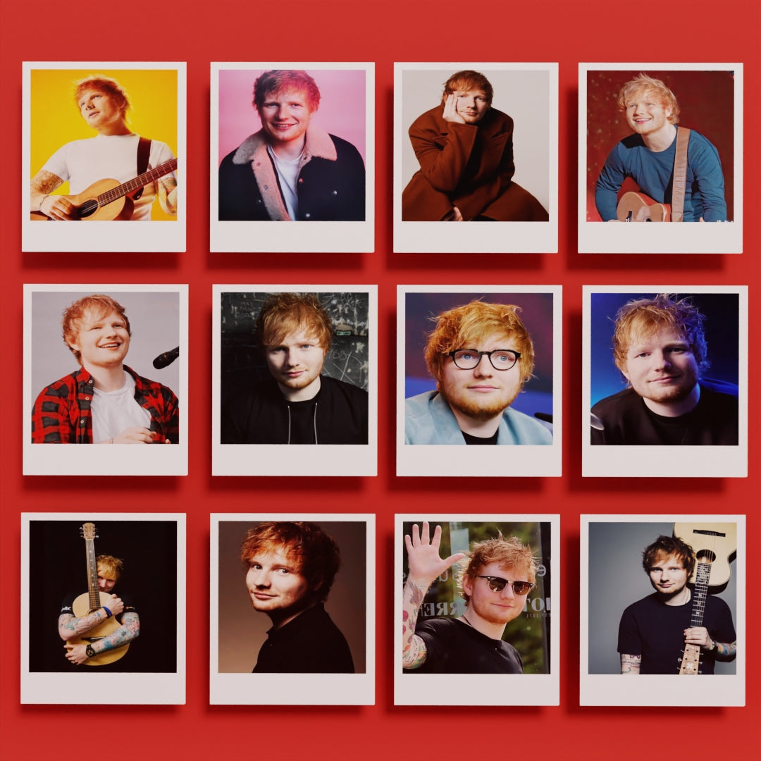 Ed Sheeran Polaroids Pack Of 12