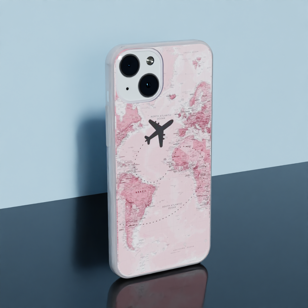 Wings of Wanderlust - Soft Transparent Silicon Case