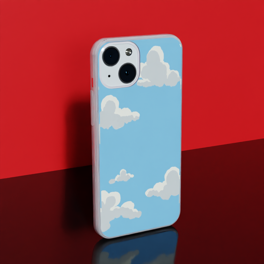 Sky High  - Soft Transparent Silicon Case