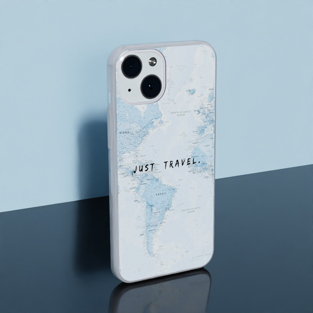 Just travel - Soft Transparent Silicon Case