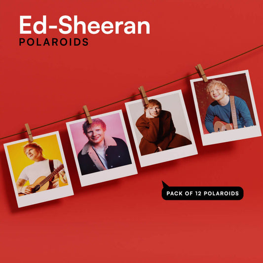 Ed Sheeran Polaroids Pack Of 12