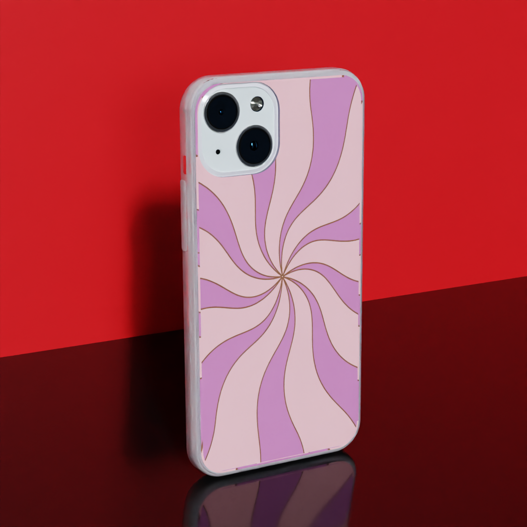 Trippy Wavy - Soft Transparent Silicon Case