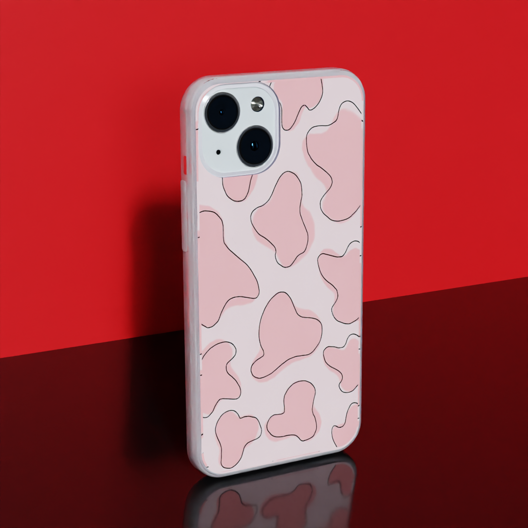 Pink Marble  - Soft Transparent Silicon Case