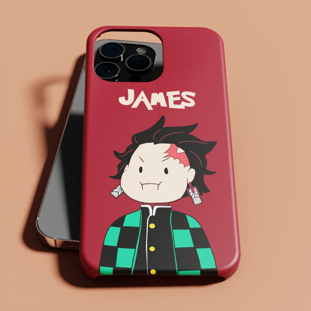 Demon Slayer Kawaii - Matte Finish Hard Case