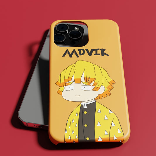 Kawaii Zenitsu - Matte Finish Hard Case