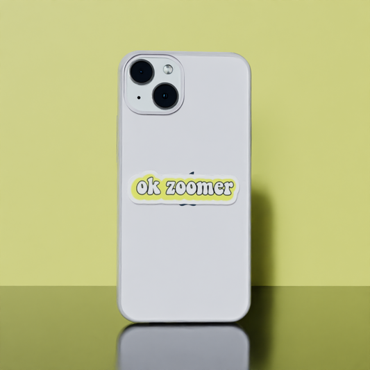 Ok Zoomer - Soft Transparent Silicon Case