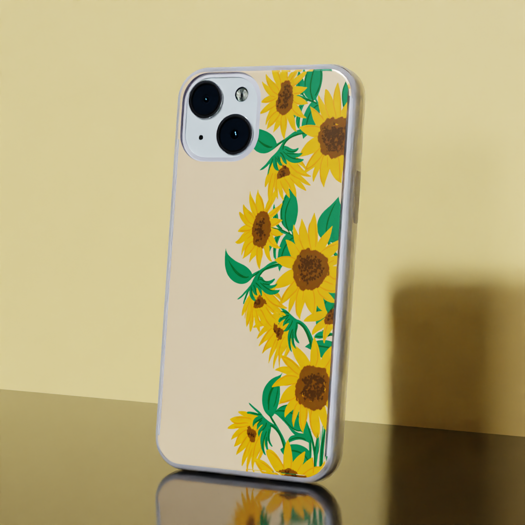 Sunflower Bliss - Soft Transparent Silicon Case