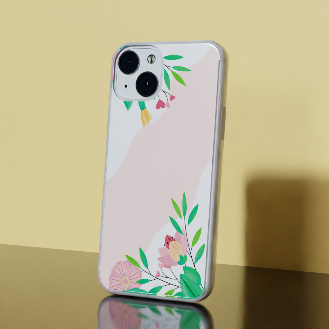 Botanical Bliss - Soft Transparent Silicon Case