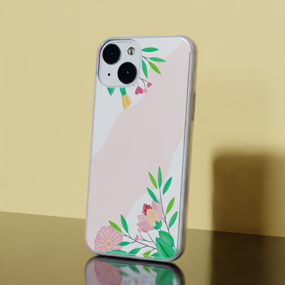 Botanical Bliss - Soft Transparent Silicon Case