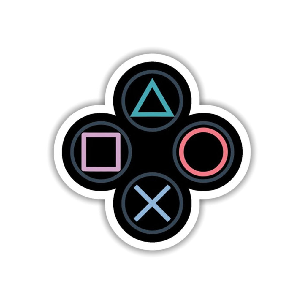 Play Station Controller Sticker