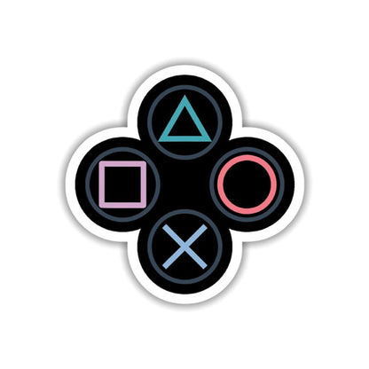 Play Station Controller Sticker