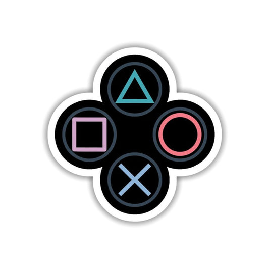 Play Station Controller Sticker