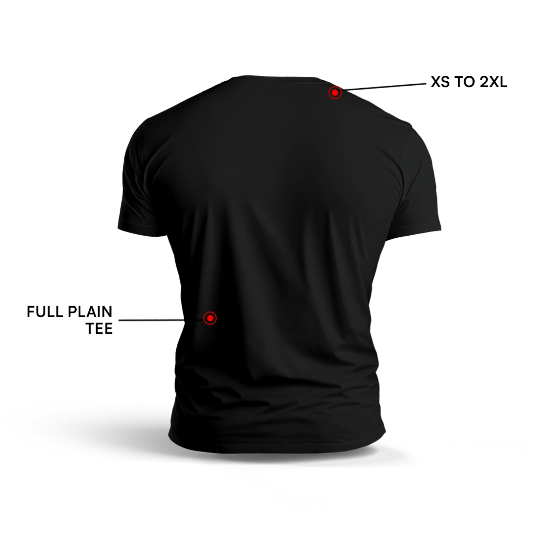 Slim fit short sleeve Black T-shirt