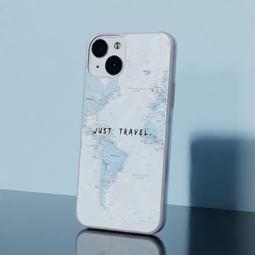 Just travel - Soft Transparent Silicon Case