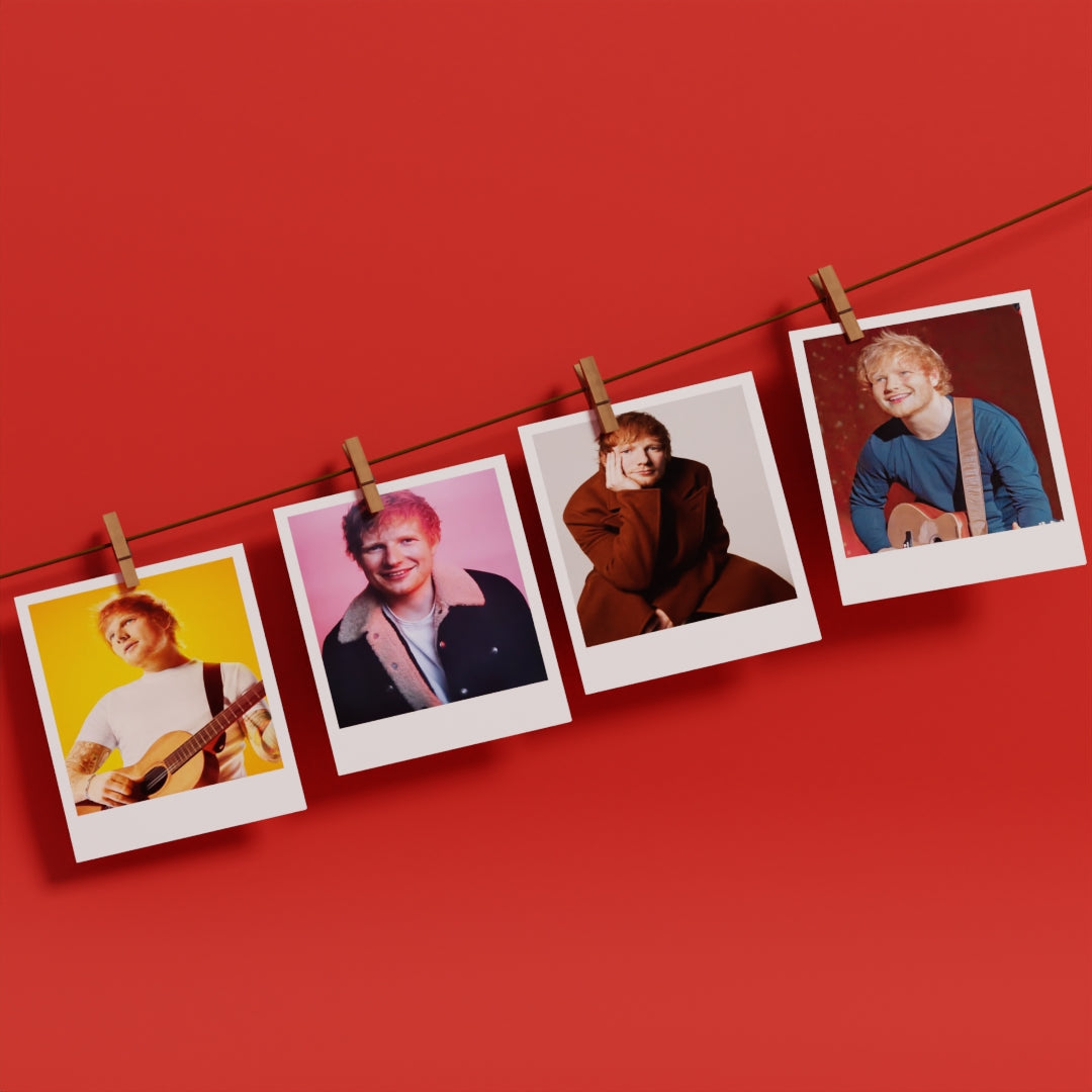 Ed Sheeran Polaroids Pack Of 12