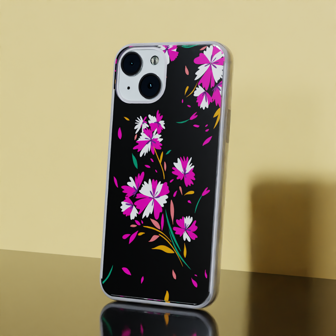 Rustic Petals - Soft Transparent Silicon Case