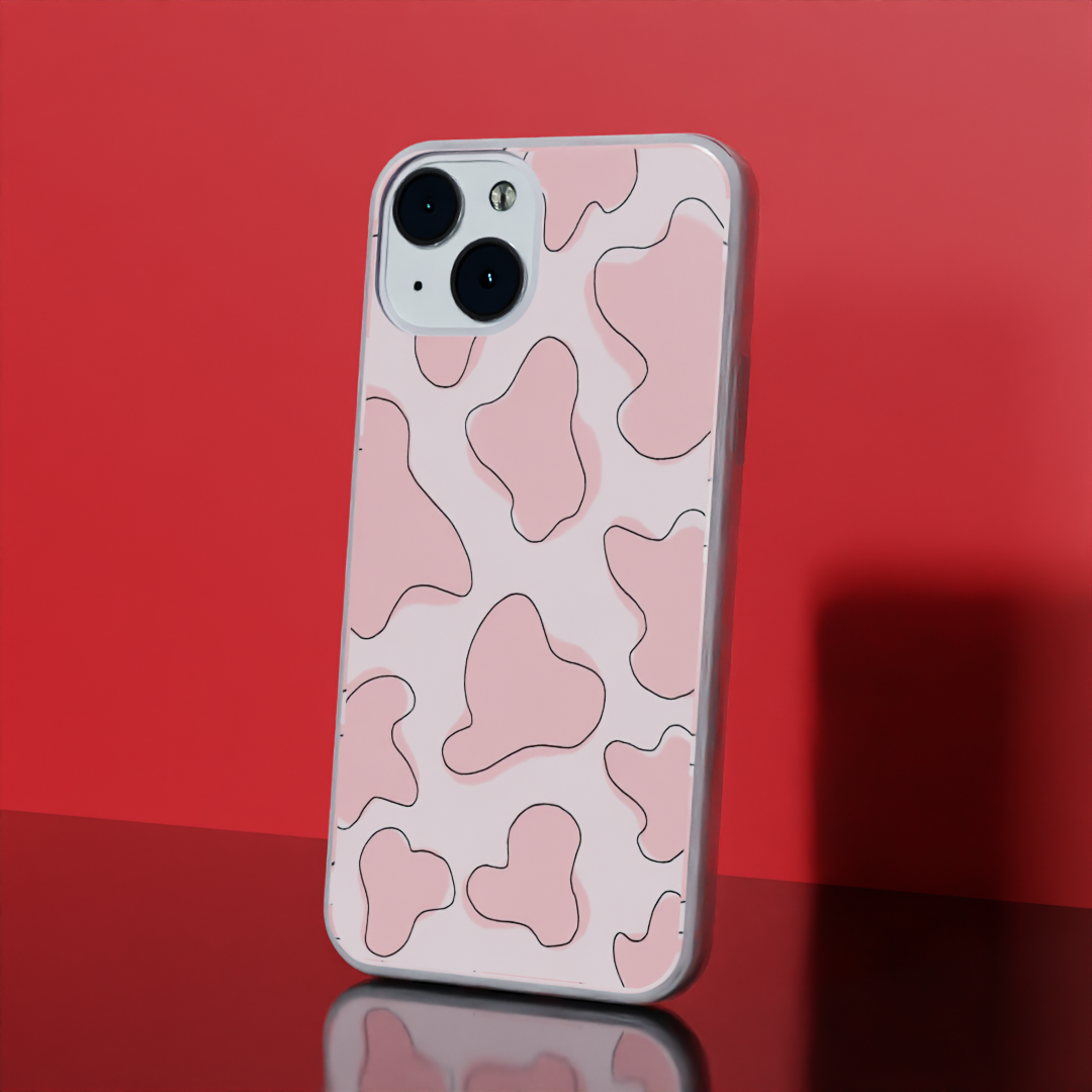 Pink Marble  - Soft Transparent Silicon Case