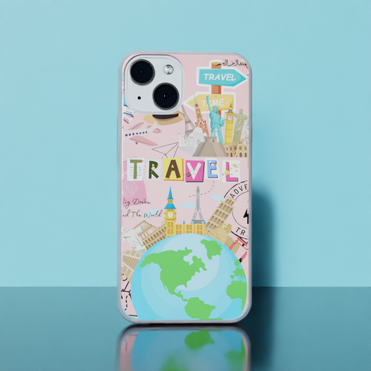 Travel Everywhere - Soft Transparent Silicon Case