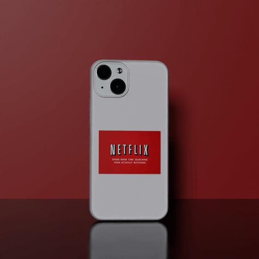 Netflix  - Soft Transparent Silicon Case